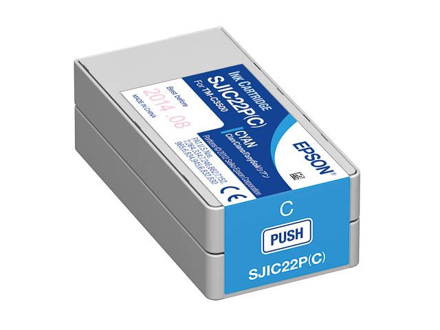 Epson cartridge, cyan (C33S020602)