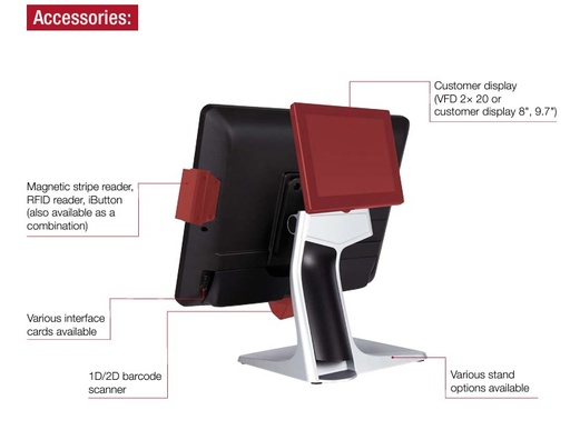 [COLOR5X00-2D] Colormetrics Barcode Scanner (16D010460B)