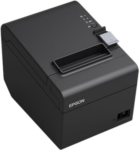 [EPST203BE] Epson TM-T20III, USB, Ethernet, 8 pts/mm (203 dpi), massicot, ePOS, noir (C31CH51012)